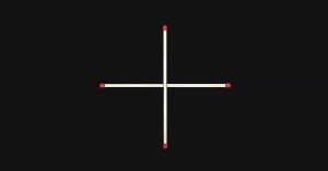 Can You Make A Square By Moving ONLY One Matchstick?