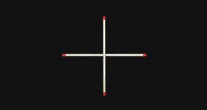 move one matchstick to make a square