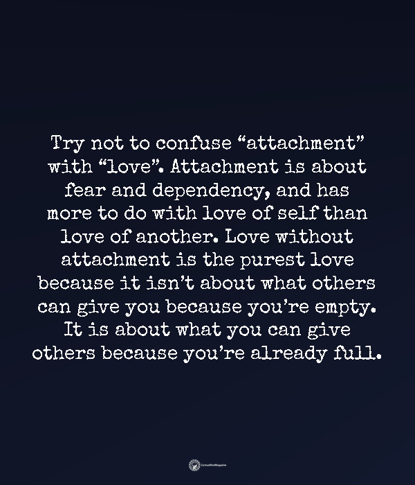 Ways To Love Purely And Free From Attachment