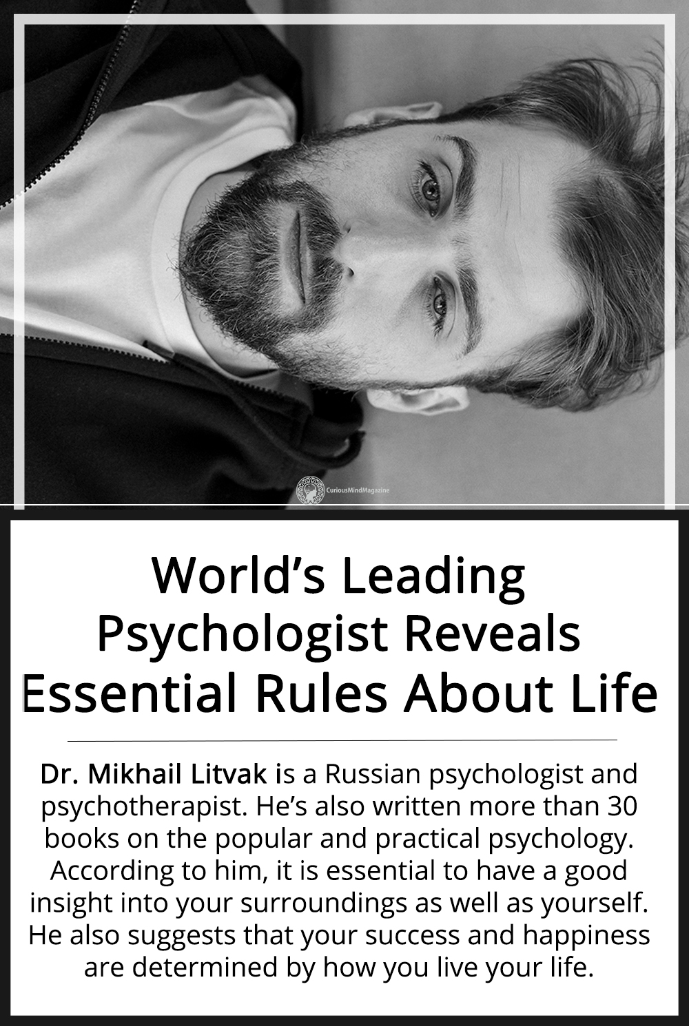 World’s Leading Psychologist Reveals Essential Rules About Life