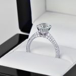 Moissanite Ring