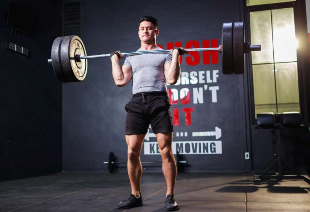 lifting Barbell