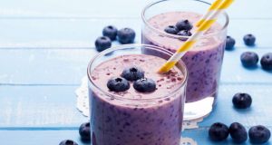 blueberry smoothie