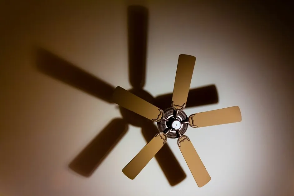 What is meant by a ceiling fan that has no blades?