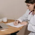 doctor working