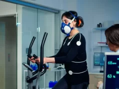 Exercise with oxygen therapy