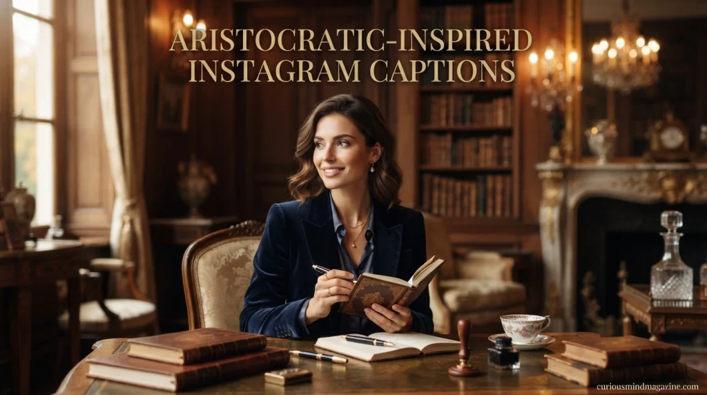 Aristocratic-Inspired Instagram Captions