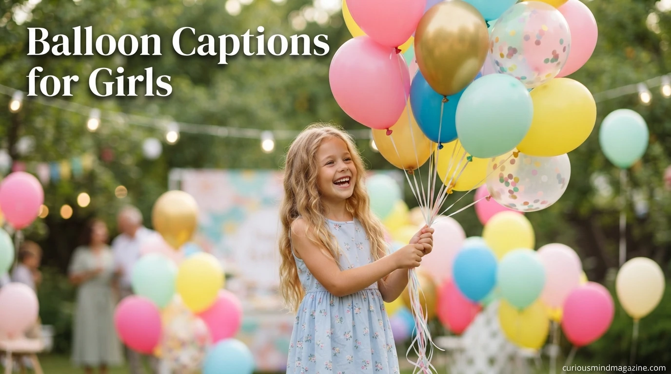 Balloon Captions for Girls