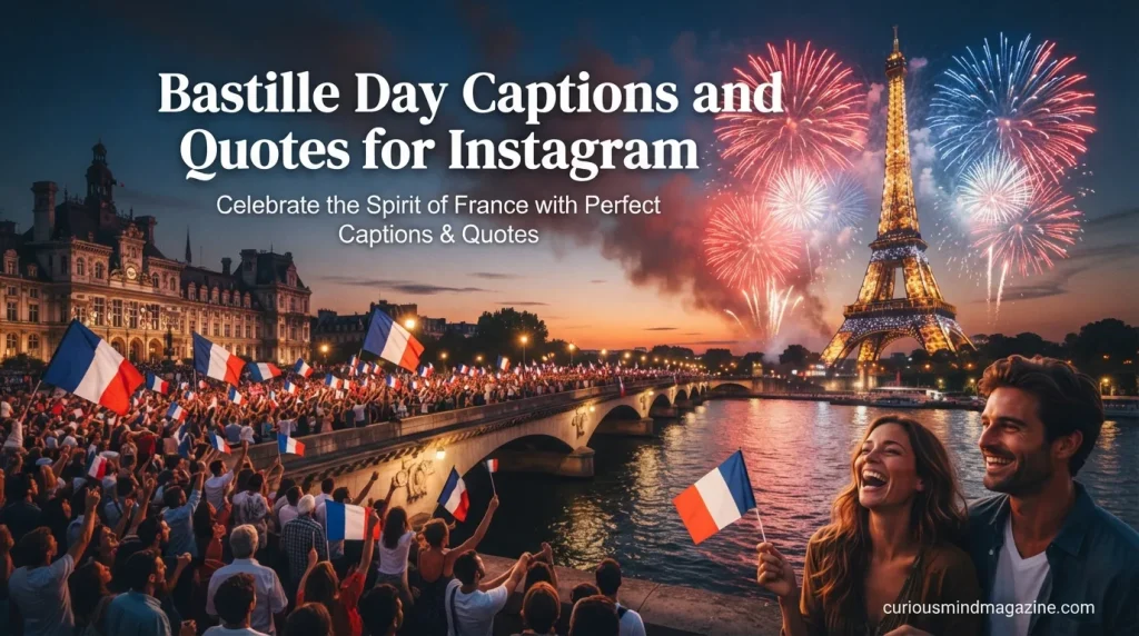 375+ Bastille Day Captions and Quotes for Instagram to Celebrate Freedom and French Spirit