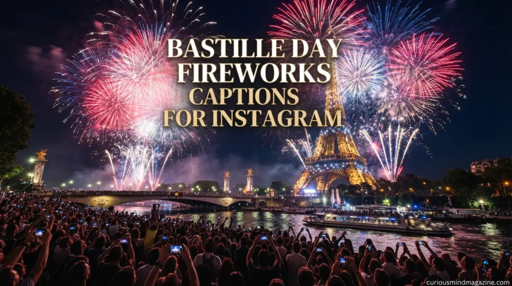 Bastille Day Fireworks Captions for Instagram