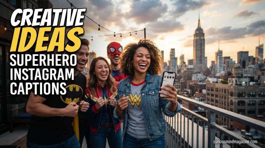 775+ Creative Ideas Superhero Instagram Captions to Make Your Posts Stand Out
