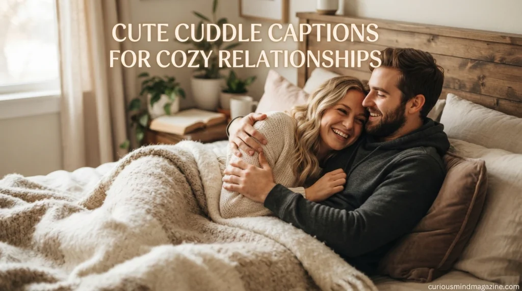 Cute Cuddle Captions for Cozy Relationships
