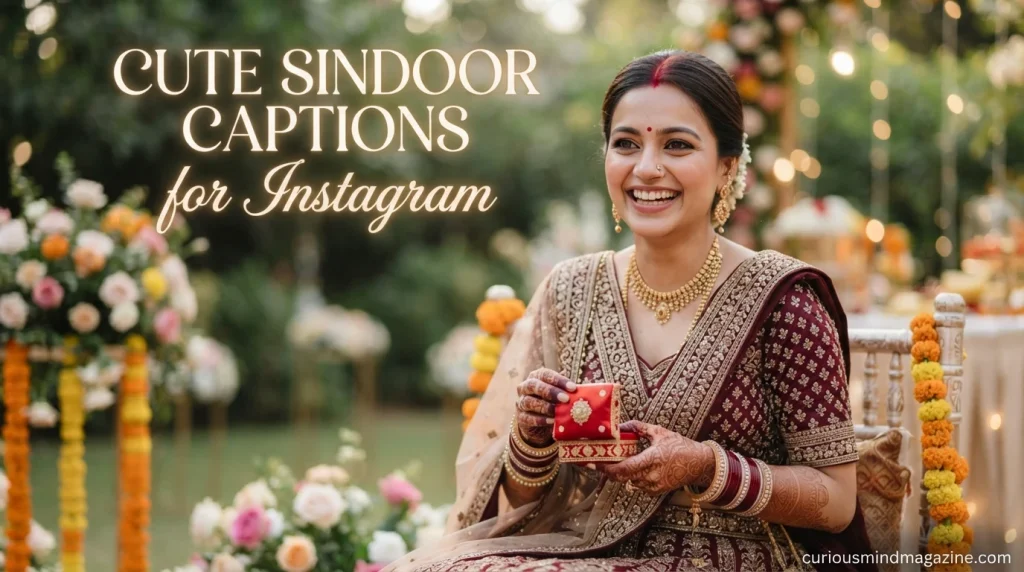 Cute Sindoor Captions for Instagram
