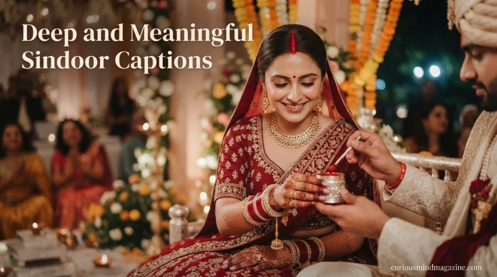 Deep and Meaningful Sindoor Captions