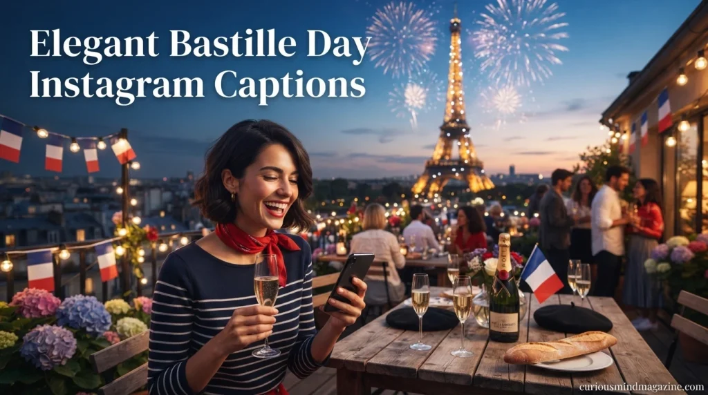 Elegant Bastille Day Instagram Captions