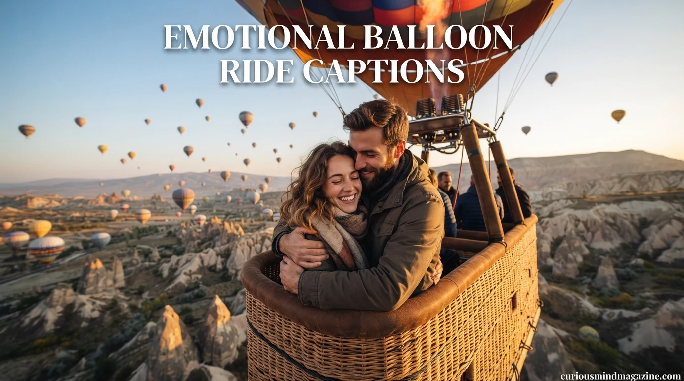 Emotional Balloon Ride Captions