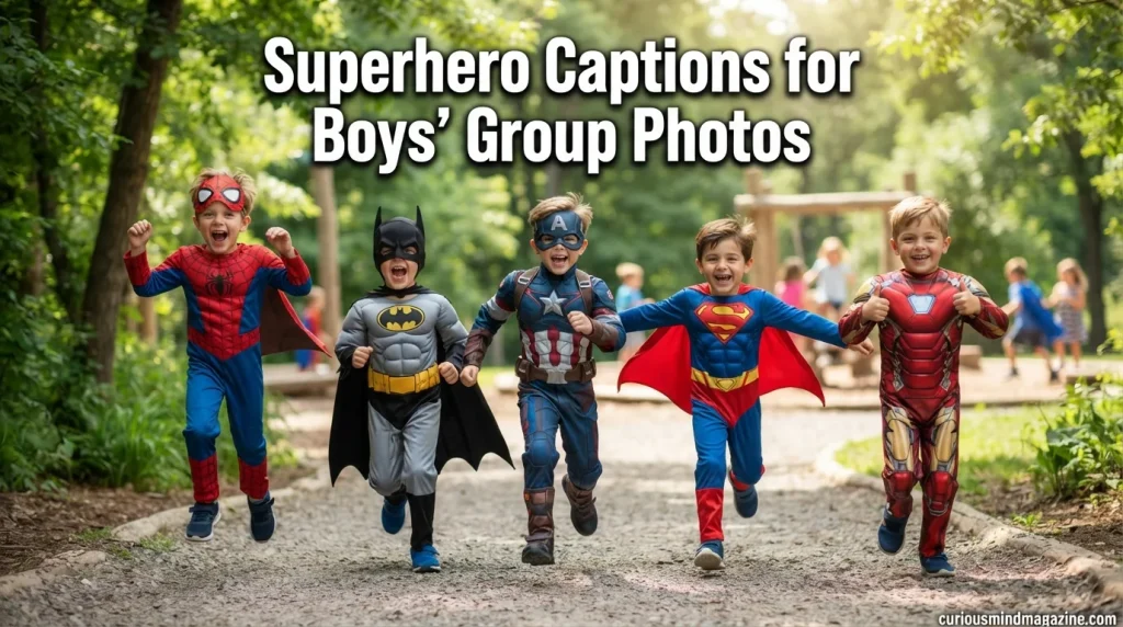 Emotional Superhero Captions for Heartfelt Posts
