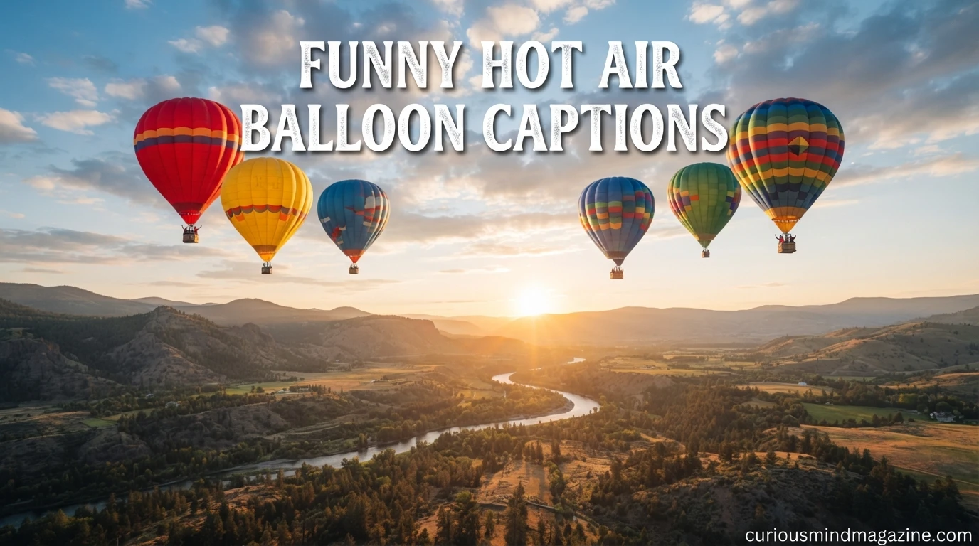 Funny Hot Air Balloon Captions
