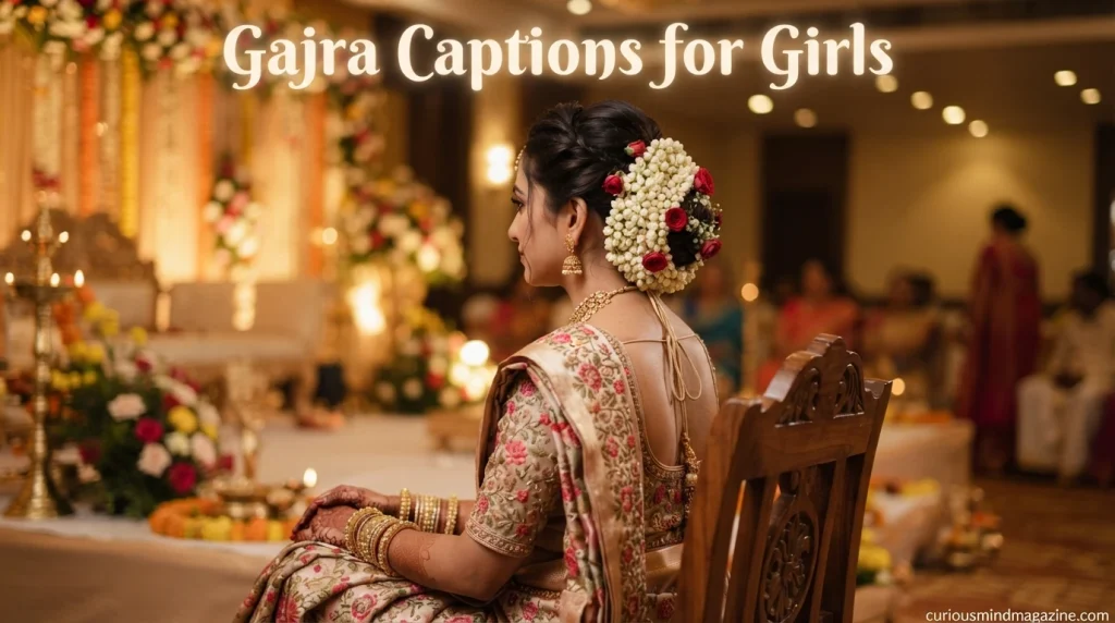 Gajra Captions for Girls