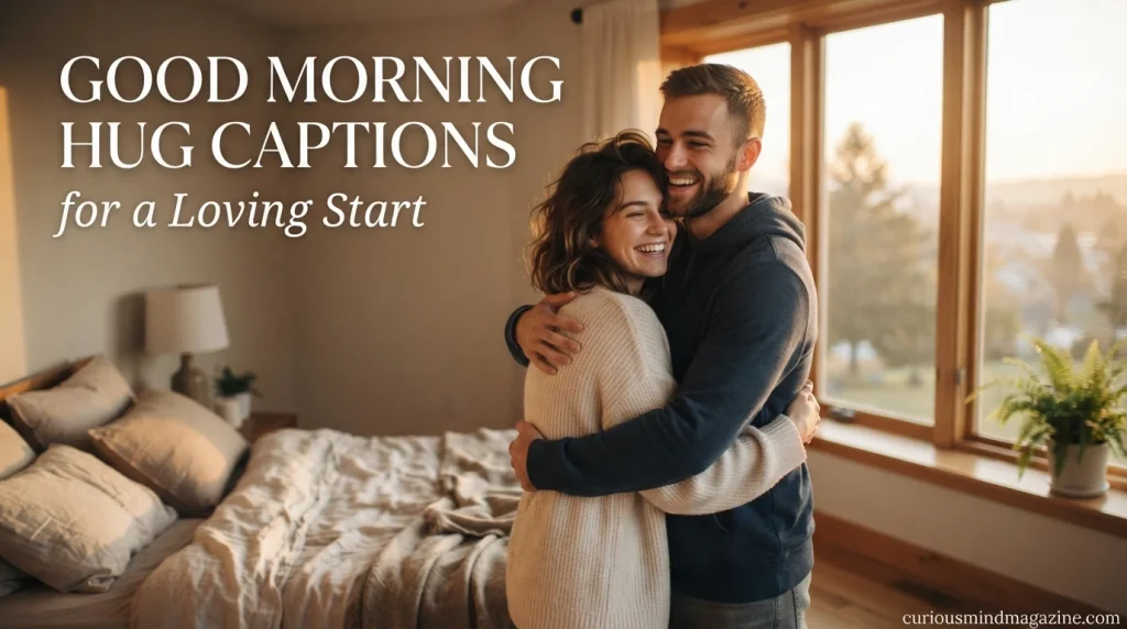 Good Morning Hug Captions for a Loving Start