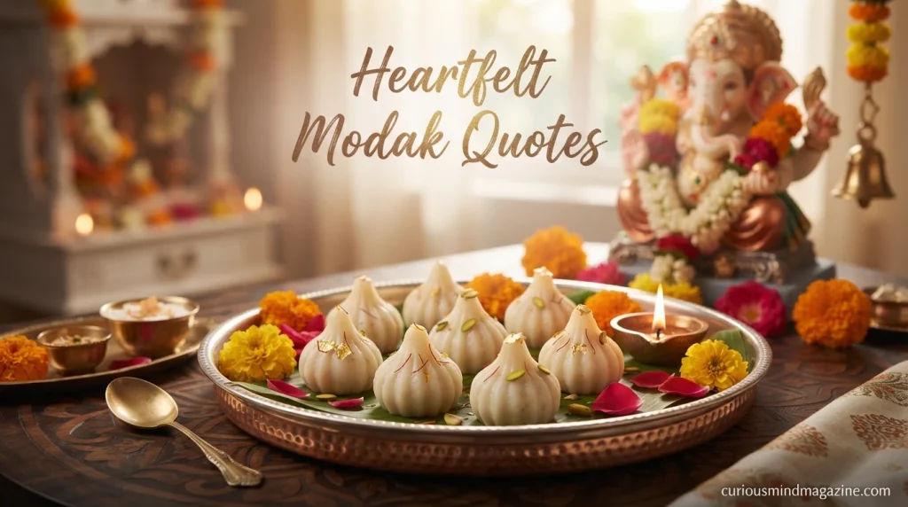 Heartfelt Modak Quotes