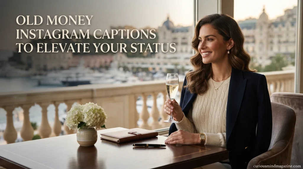 600+ Old Money Instagram Captions to Elevate Your Status