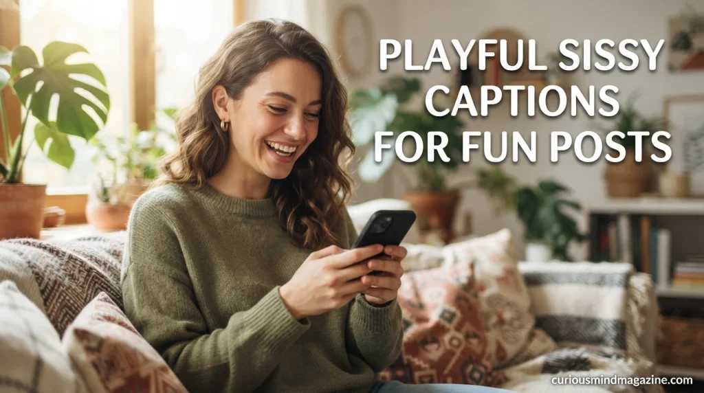 Playful Sissy Captions for Fun Posts