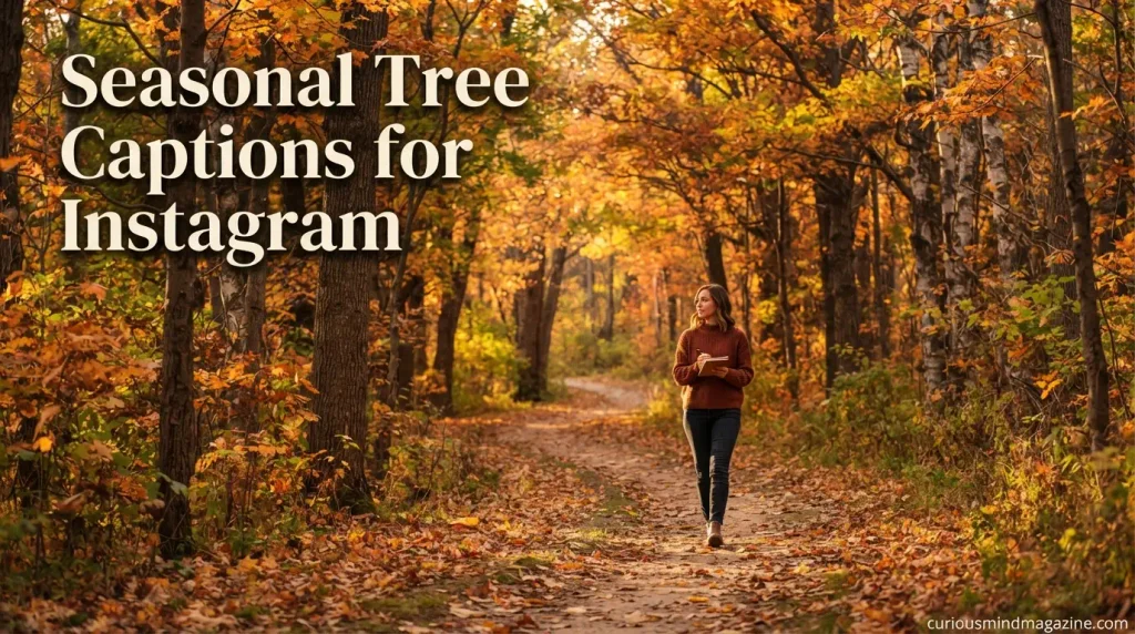 Seasonal Tree Captions for Instagram