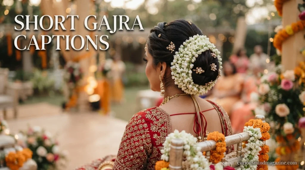 Short Gajra Captions