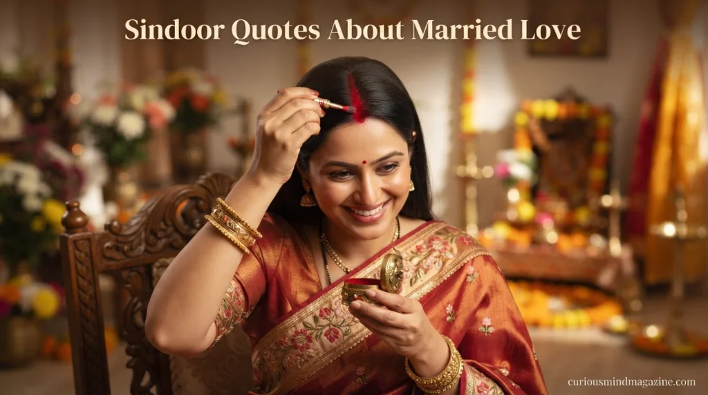 Sindoor Quotes About Married Love