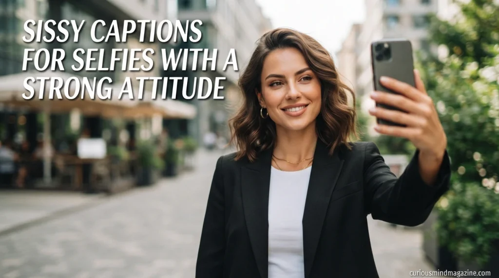Sissy Captions for Selfies With a Strong Attitude