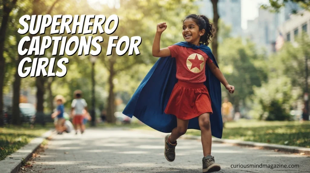 Superhero Captions for Girls