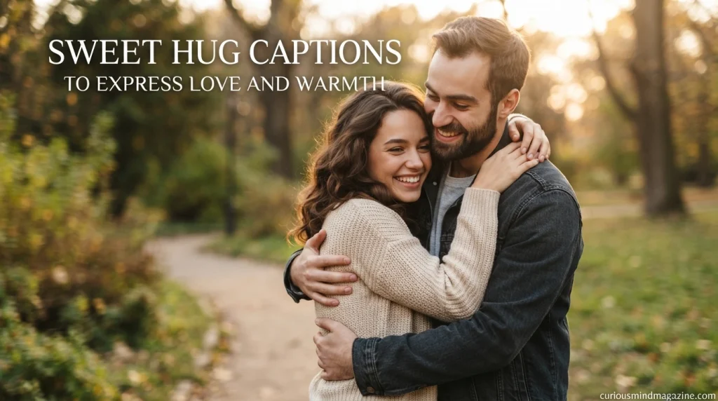 Sweet Hug Captions to Express Love and Warmth