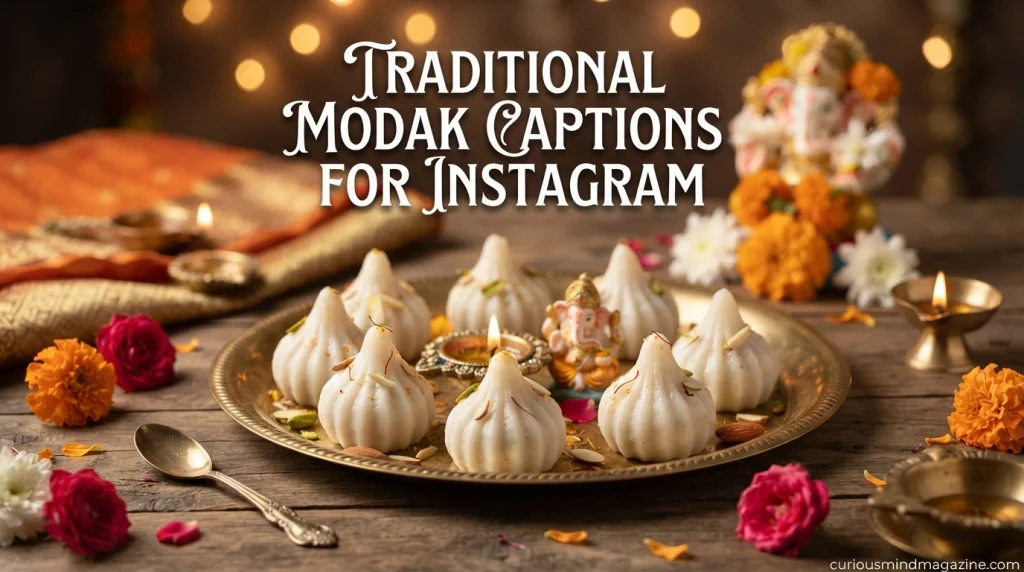 Traditional Modak Captions for Instagram