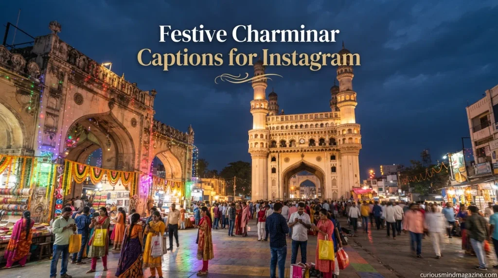 Festive Charminar Captions for Instagram