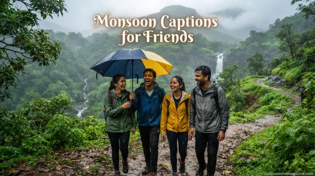 Monsoon Captions for Friends