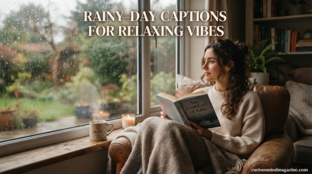 Rainy-Day Captions for Relaxing Vibes