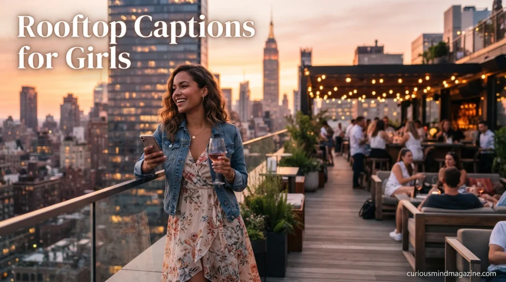 Rooftop Captions for Girls
