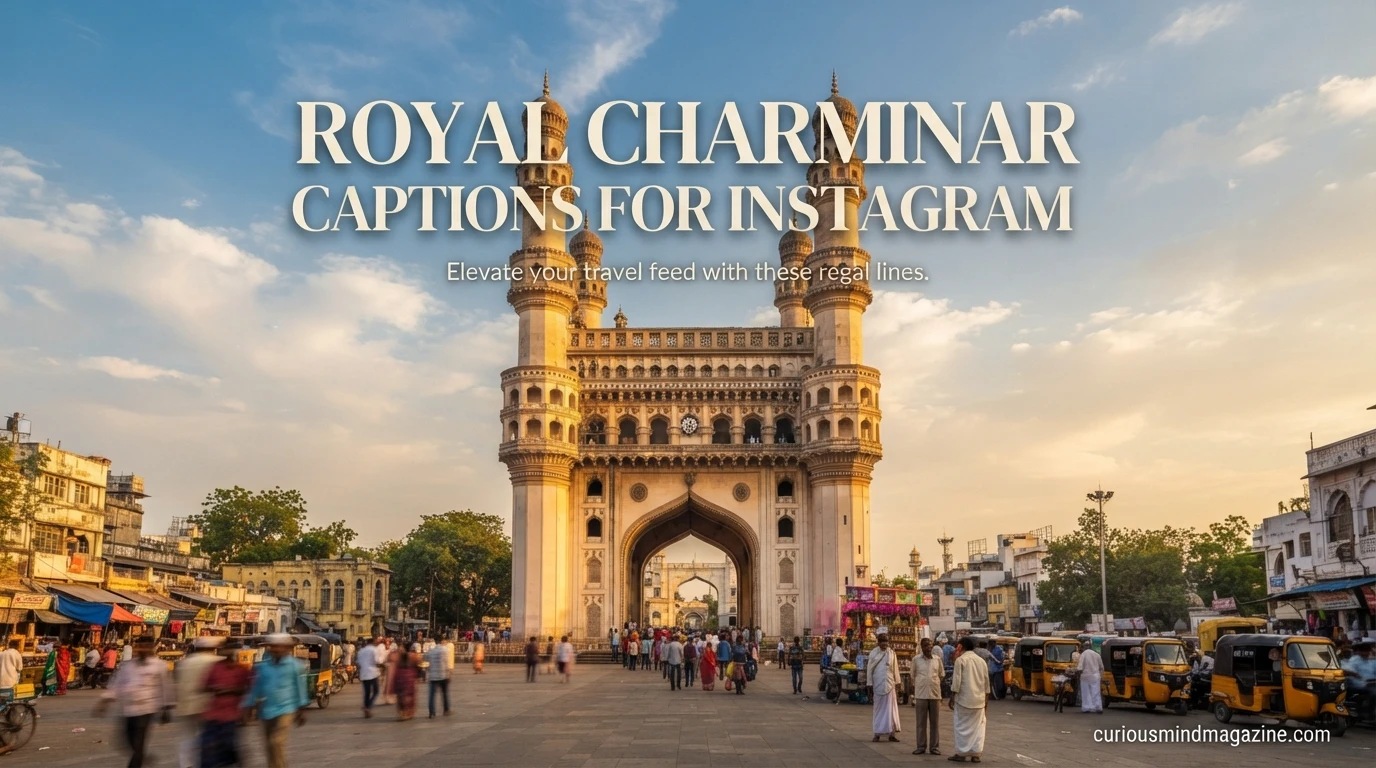 Royal Charminar Captions for Instagram